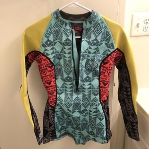 NWOT Billabong Surf Capsule Wetsuit - Tribal Pattern